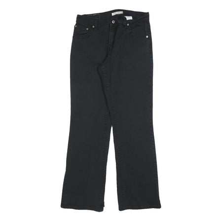 LEVI'S 550 Bootcut Womens Jeans Black Relaxed Cotton Blend W30 L32 Classic Style