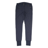 JACK WOLFSKIN Mens Cotton Blend Blue Regular Fit Tapered Trousers W30 L33
