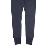 JACK WOLFSKIN Mens Cotton Blend Blue Regular Fit Tapered Trousers W30 L33