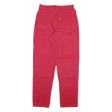 COTTON BLUE Womens Jeans Red Relaxed Straight Denim Medium W28 L30 Classic Fit