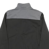 PUMA Mens Black & Grey Track Jacket M Polyester Blend Zip Sportswear