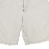 CARHARTT Mens Shorts Beige Casual Cargo Size M W30 Utility Cotton Blend Workwear