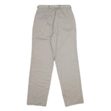 COTLER Mens Slim Beige Polyester Blend Trousers W29 L30 Zip Closure Smart