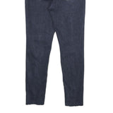TOMMY JEANS Womens Slim Skinny Denim Dark W28 L27 Button Cotton Blend Authentic
