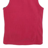 BERGHAUS Womens Red Fleece Jacket S Polyester Sleeveless Zip Outdoor Layering