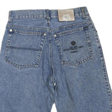 CONE COMPANY Mens Shorts Blue Denim Casual M W30 Cotton Blend Relaxed Fit