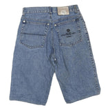 CONE COMPANY Mens Shorts Blue Denim Casual M W30 Cotton Blend Relaxed Fit