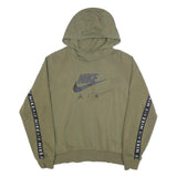 NIKE Womens Green Hoodie XL Nike Air Pullover Cotton Blend Casual Sweatshirt