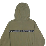 NIKE Womens Green Hoodie XL Nike Air Pullover Cotton Blend Casual Sweatshirt