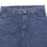 WRANGLER Mens Denim Blue Casual Shorts XL W38 Cotton Blend Comfortable Fit