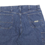 WRANGLER Mens Denim Blue Casual Shorts XL W38 Cotton Blend Comfortable Fit