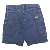 WRANGLER Mens Denim Blue Casual Shorts XL W38 Cotton Blend Comfortable Fit