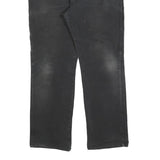 DICKIES Mens Relaxed Black Denim Jeans W38 L30 Workwear Casual Zip Fly