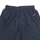 NIKE Mens Navy Blue Sports Casual Shorts M W26 Lightweight Drawstring