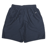 NIKE Mens Navy Blue Sports Casual Shorts M W26 Lightweight Drawstring