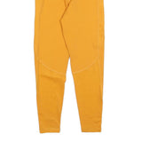 NIKE Womens Joggers Yellow Slim Tapered S W24 L24 Nike Pro Workout Activewear