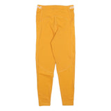 NIKE Womens Joggers Yellow Slim Tapered S W24 L24 Nike Pro Workout Activewear