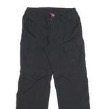 THE NORTH FACE Womens Black Nylon Relaxed Straight Trousers W28 L30 Outdoor