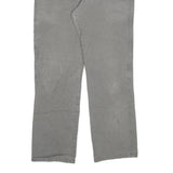 DICKIES Mens Regular Grey Cotton Blend Denim Jeans W34 L30 Workwear Straight Zip