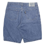 GLOBE TROTTER Mens Shorts Blue Casual Denim XL W34 Lightweight Cotton Blend