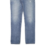 LEVI'S Mens Jeans Blue Slim Straight Denim Medium W31 L33 Casual Classic Zip