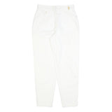 ZERRES Womens White Regular Fit Straight Leg Denim Jeans Cotton Blend W26 L30