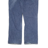 DICKIES Mens Blue Regular Fit Straight Denim Jeans W36 L30 Classic Zip Closure