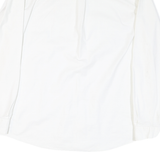 CHAPS Mens White Plain 2XL Cotton Blend Shirt Button-Down Long Sleeve Classic