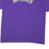 NIKE Mens Purple Rockies Graphic T-Shirt XL Short Sleeve Crew Neck Cotton