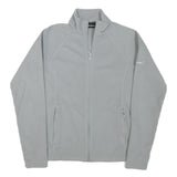 BERGHAUS Womens Grey Jacket S Polyester Blend Plain Full Zip Outdoor Lightweight