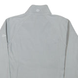 BERGHAUS Womens Grey Jacket S Polyester Blend Plain Full Zip Outdoor Lightweight