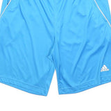 ADIDAS Mens Shorts Blue Casual Plain M W32 Lightweight Sports Gym