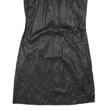 MARC O'POLO Womens Black Sleeveless Mini Dress Polyester Blend Smooth Finish Zip