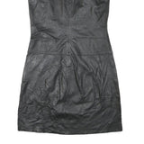 MARC O'POLO Womens Black Sleeveless Mini Dress Polyester Blend Smooth Finish Zip