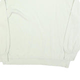 TOMMY HILFIGER Womens White Cotton Blend Crew Neck S Casual Pullover Sweatshirt