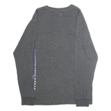 MAJESTIC Mens Grey Indianapolis Colts Football Long Sleeve Crew Neck T-Shirt M