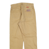 WRANGLER Womens Regular Beige Denim Cotton Jeans W30 L30 Classic Zip Pockets
