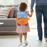 Anypack 3D Blue Crab School Backpack Cute Animal With Cartoon Designs Children Toddler Plush Bag For Baby Girls and Boys