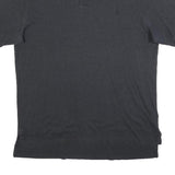 POLO RALPH LAUREN Mens Black Cotton Blend Short Sleeve Plain XL Polo Shirt