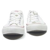 CONVERSE Womens Low Top Trainers Canvas White UK 5.5 Classic Casual Shoe