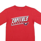 NHL Mens Red Capitals Hockey Graphic T-Shirt M Short Sleeve Crew Neck Casual