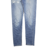LEVI'S 512 Tapered Mens Jeans Blue Slim Cotton Blend W30 L32 Classic Zip Denim