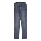 LEVI'S 510 Mens Slim Blue Denim Jeans W29 L31 Cotton Blend Zip Closure