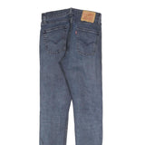 LEVI'S 510 Mens Slim Blue Denim Jeans W29 L31 Cotton Blend Zip Closure