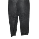 CARHARTT Womens Regular Fit Black Denim Relaxed Straight Jeans W30 L28 Zip