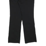 DICKIES Womens Cotton Blend Black Relaxed Straight Trousers W32 L30 Workwear