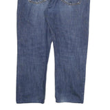 CARHARTT Mens Regular Fit Blue Denim Jeans W36 L26 Zip Closure Classic Style