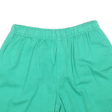 CHUBBIES Womens Shorts Green Casual S W26 Elastic Waist Relaxed Fit