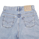 LEVI'S Womens Denim Blue Classic Shorts M W28 Cotton Blend Casual Summer