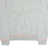 NIKE Mens Grey Sweatshirt Just Do It Crew Neck M Lightweight Cotton Pullover